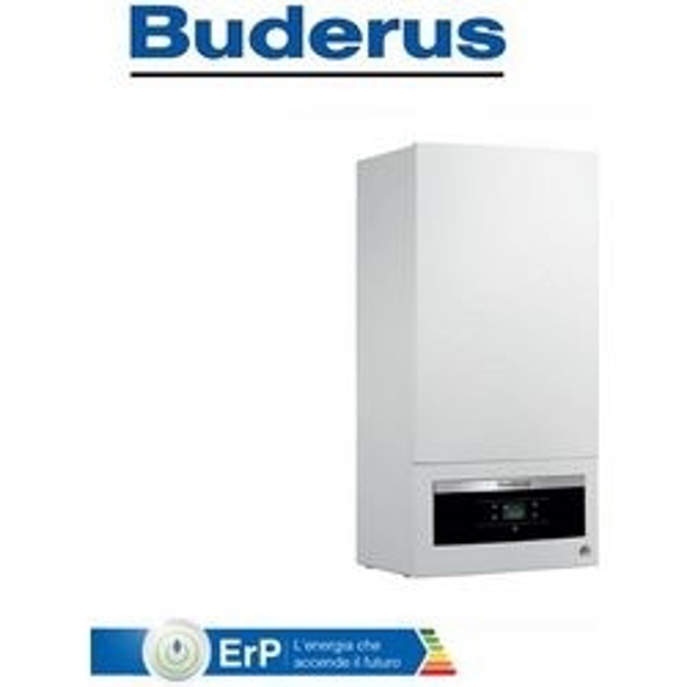 Εικόνα της Buderus Logamax Plus GB062 24KD H V2 Επίτοιχος Λέβητας Συμπύκνωσης Αερίου με Προστατευτικό Κάλυμμα JB χωρίς καμινάδα