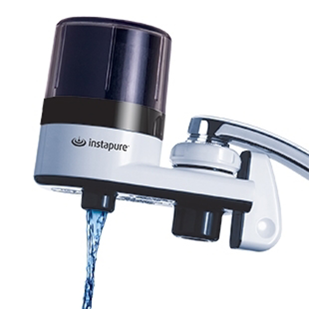 Εικόνα της Instapure φίλτρο νερού βρύσης λευκό F2 με διάφανο καπάκι (με ανταλλακτικό R-2CE)