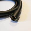Εικόνα της Σπιράλ Ντους PVC μαύρο ματ 1,50m