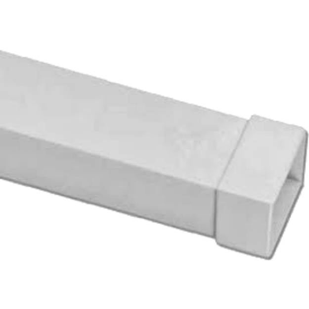 Εικόνα της Λευκή Πλαστική Σωλήνα Υδροροής 6Χ10 (6ΑΤΜ)