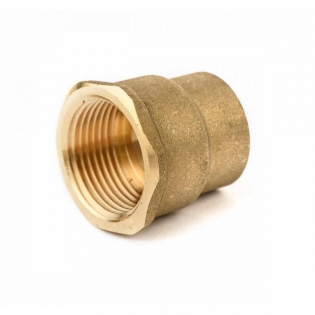 Εικόνα της Ορειχάλκινος Μαστός Φ15x1/2'' Θηλυκός