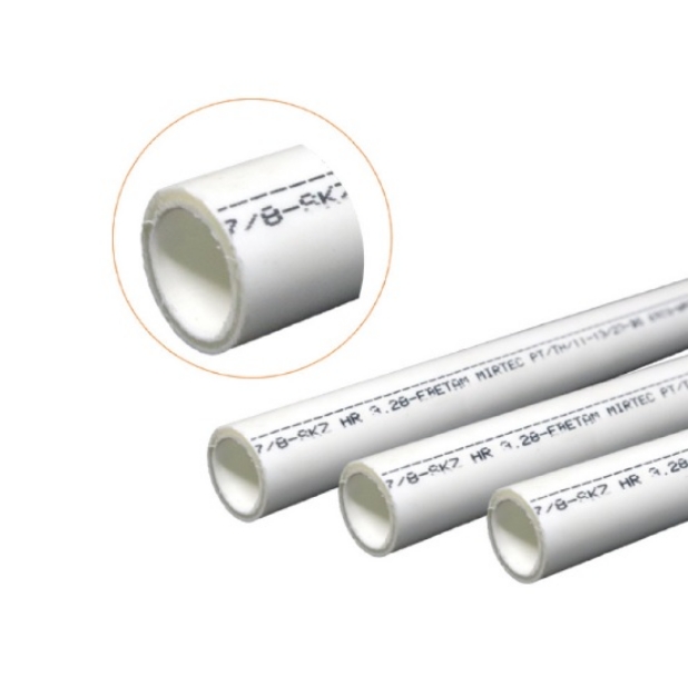 Εικόνα της Λευκή Σωλήνα PPR Φ25 x 3,5 με Υαλόνημα INTERPLAST