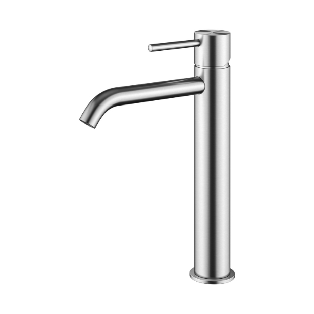 Εικόνα της Μπαταρία Νιπτήρος Ψηλή S2058-1 Brushed Steel ETERNITY 316 KARAG