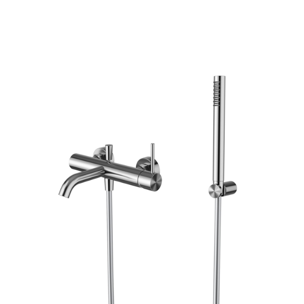 Εικόνα της Μπαταρία Λουτρού H7022 Brushed Steel ETERNITY 316 KARAG