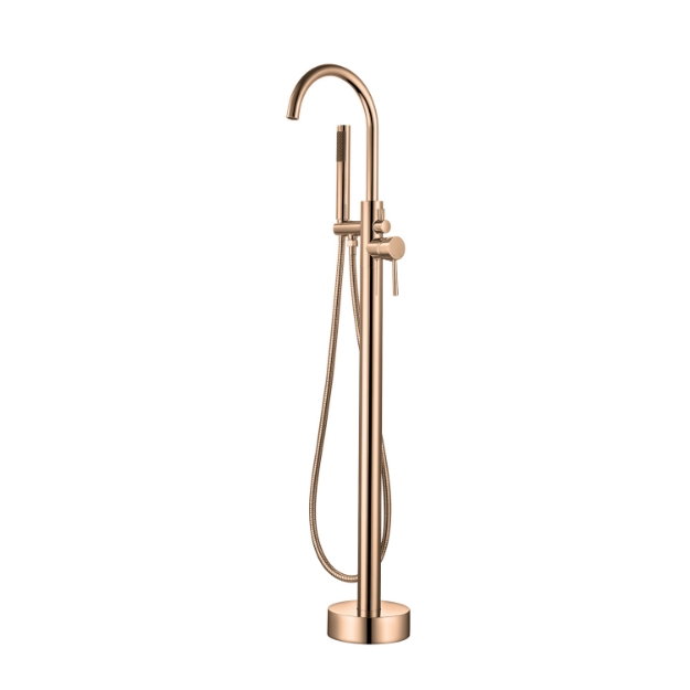 Εικόνα της Επιδαπέδια μπαταρία λουτρού ARTEMIS Rose Gold S12323-RG KARAG