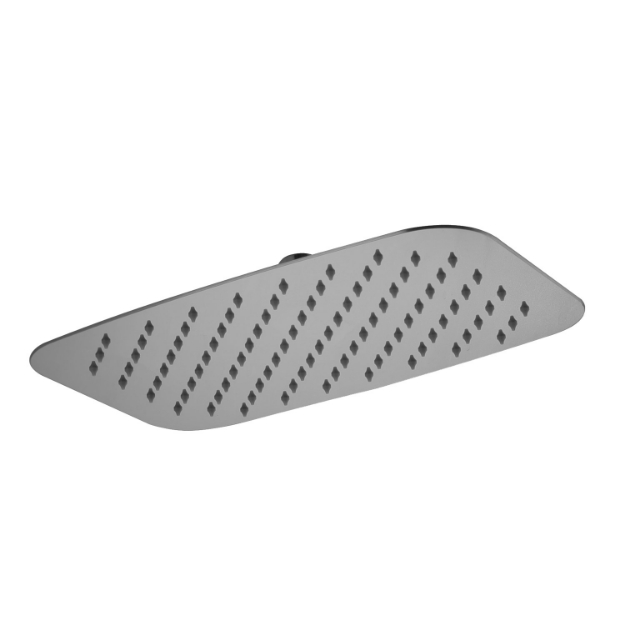 Εικόνα της Κεφαλή ντους Gun Metal H28301 KARAG 30x20cm