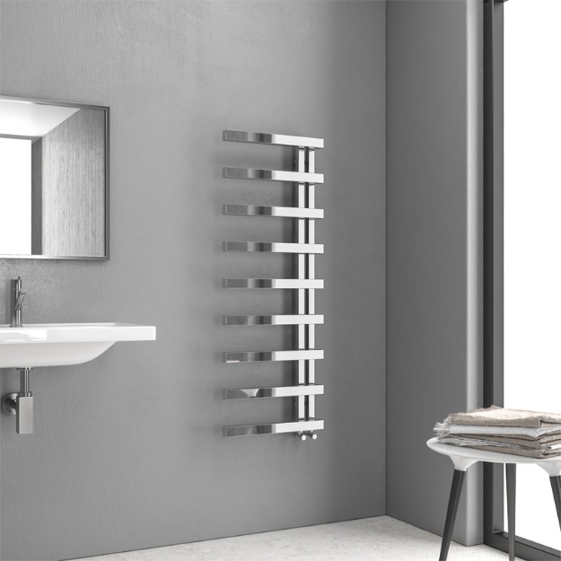 Εικόνα της Θερμαντικό σώμα μπάνιου Χρωμέ DESIGN 2 KARAG 16,8x50x79,5cm