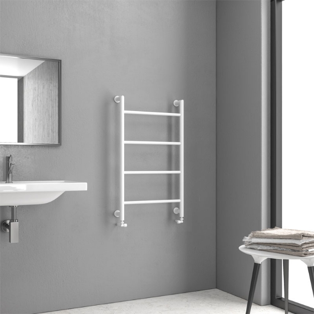 Εικόνα της Θερμαντικό σώμα μπάνιου White Matt DESIGN 6 900 KARAG 9,3x56x90cm