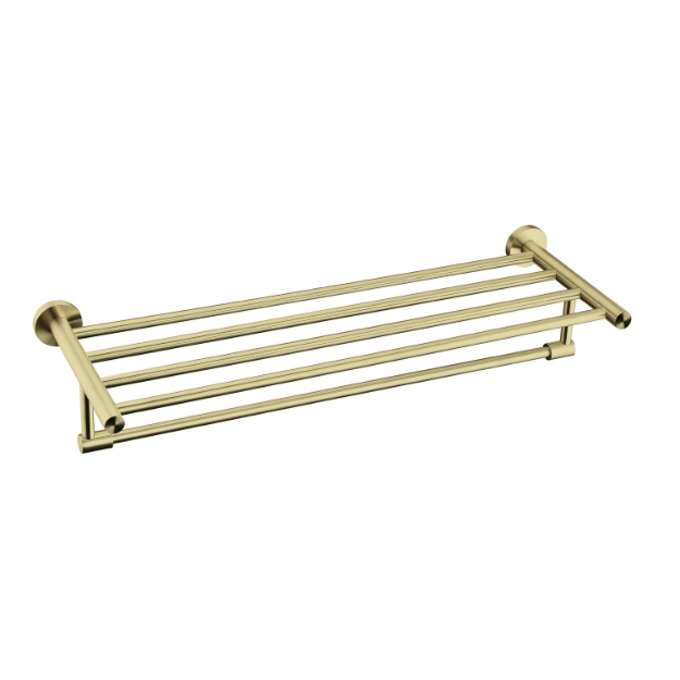 Εικόνα της Ραφιέρα πετσετών ARTEMIS A01503 43 Gold KARAG