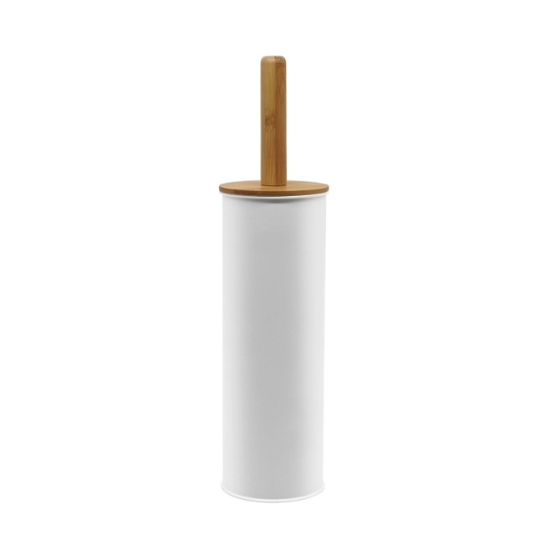 Εικόνα της Πιγκάλ δαπέδου bamboo 1557 Λευκό ματ KARAG