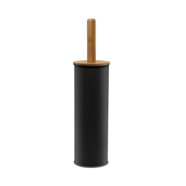 Εικόνα της Πιγκάλ δαπέδου bamboo 1558 Μαύρο ματ KARAG